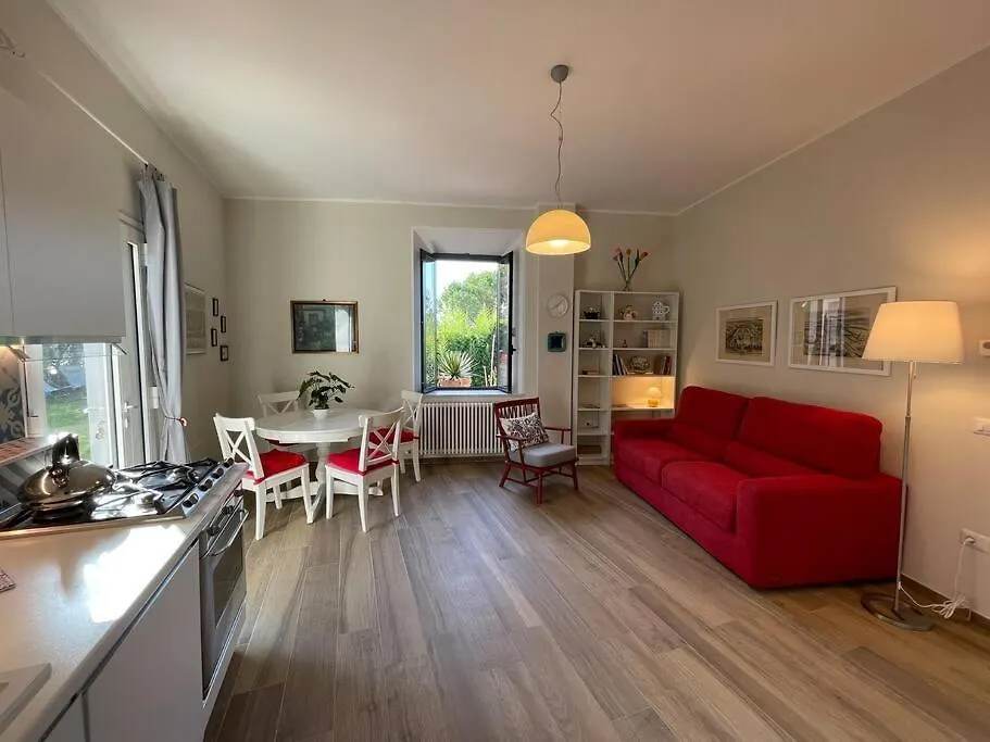 Carpineto1: Appartamento Con Giardino Vicino Siena Montecchio